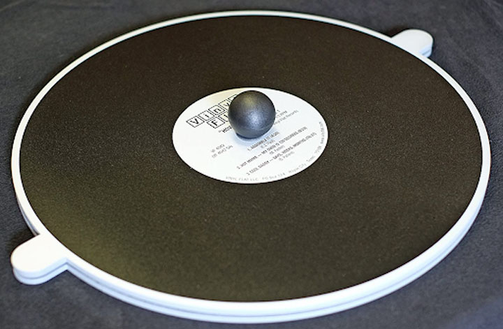 vinyl flat record flattener